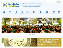 Tablet Screenshot of condadoinsider.com
